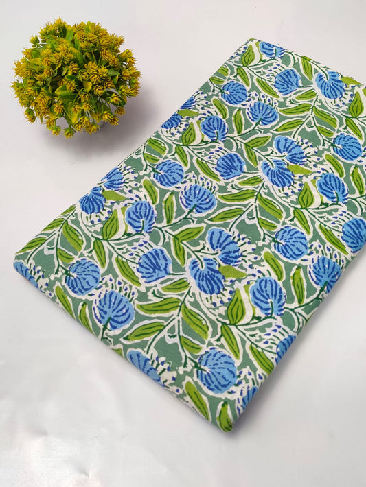 Hand Block Printed Cotton Fabrics