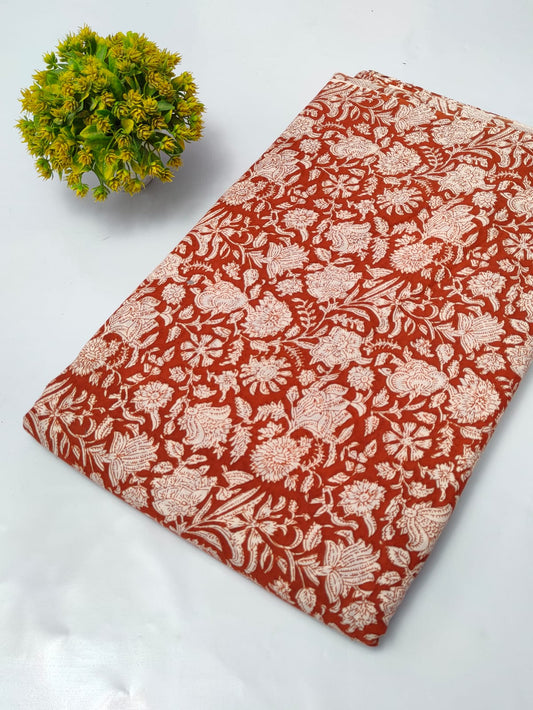 Hand Block Printed Cotton Fabrics