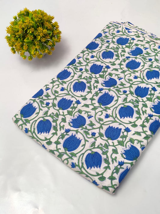 Hand Block Printed Cotton Fabrics