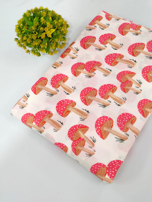 Screen Print Pure Cotton Fabric