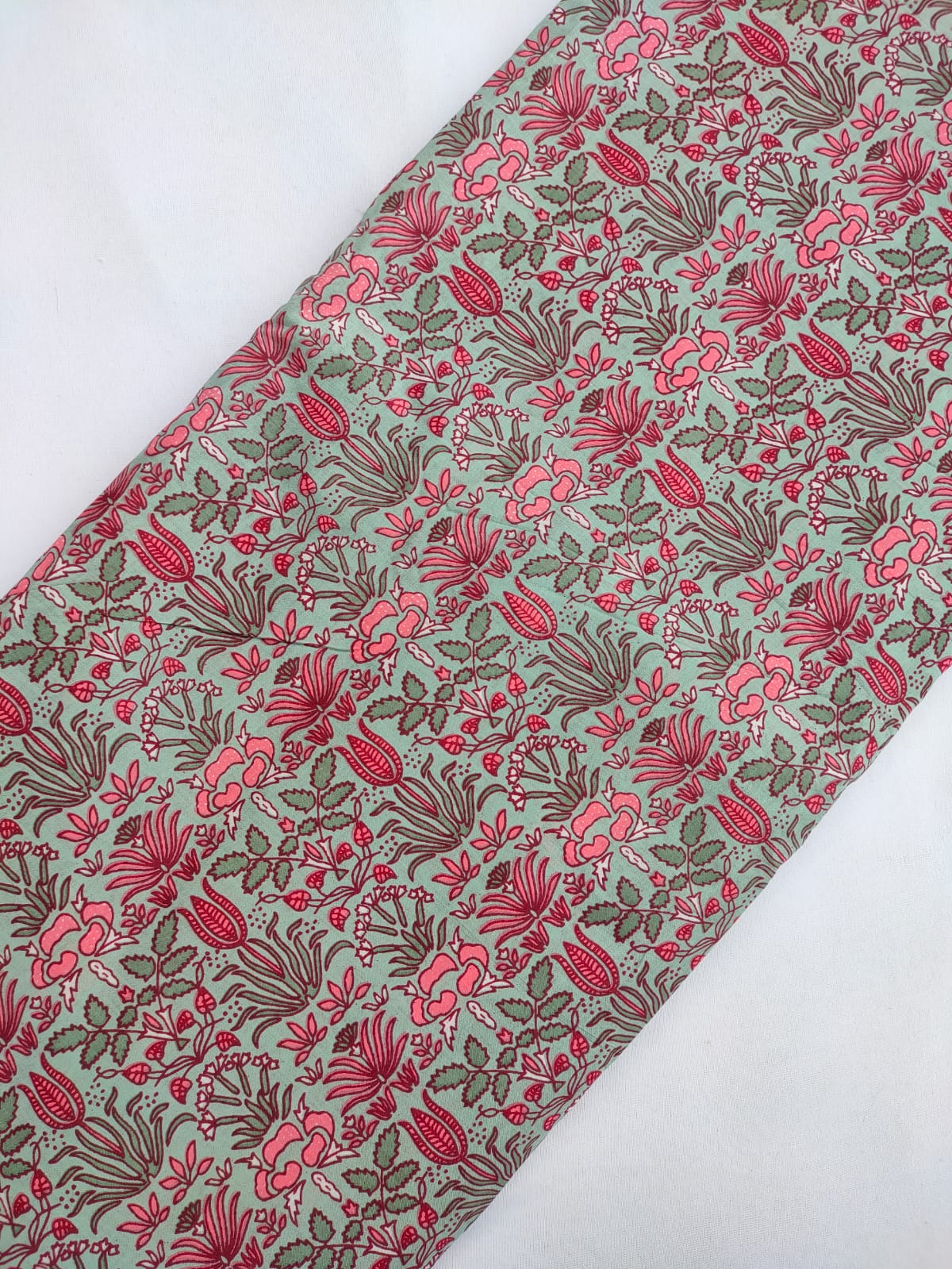 Sanganeri Print Pure Cotton Fabric - JBRS604