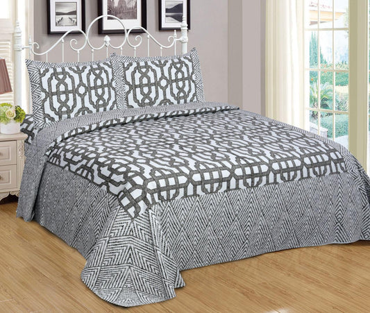 Queen Size ( 90"x108" ) Bedsheet With 2 Pillow Covers - JBNBQ29