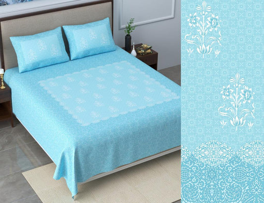 Queen Size ( 90"x108" ) Bedsheet With 2 Pillow Covers - JBNBQ55