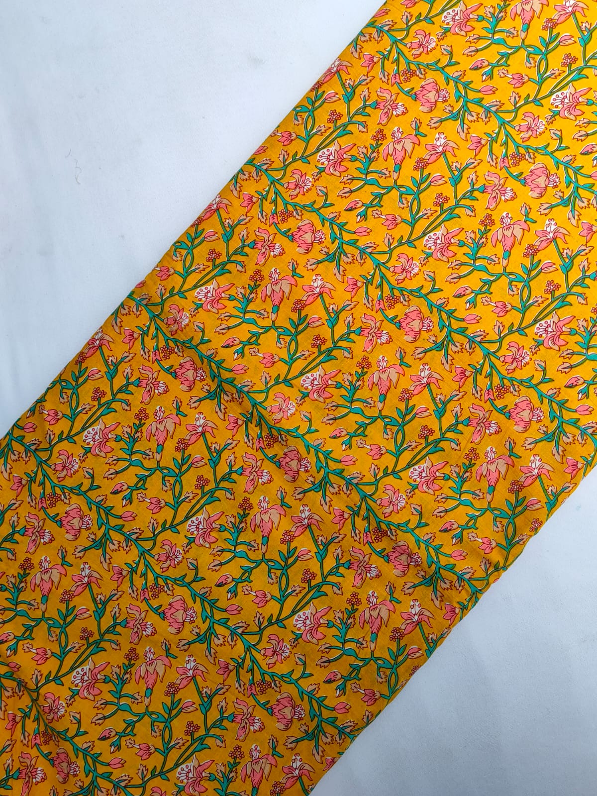 Sanganeri Print Pure Cotton Fabric - JBRBK736