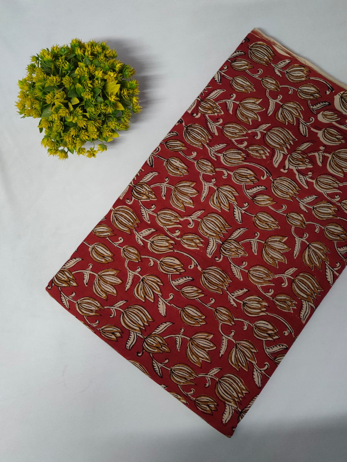 Hand Block Printed Pure Cotton Fabric - JBRBK1-7