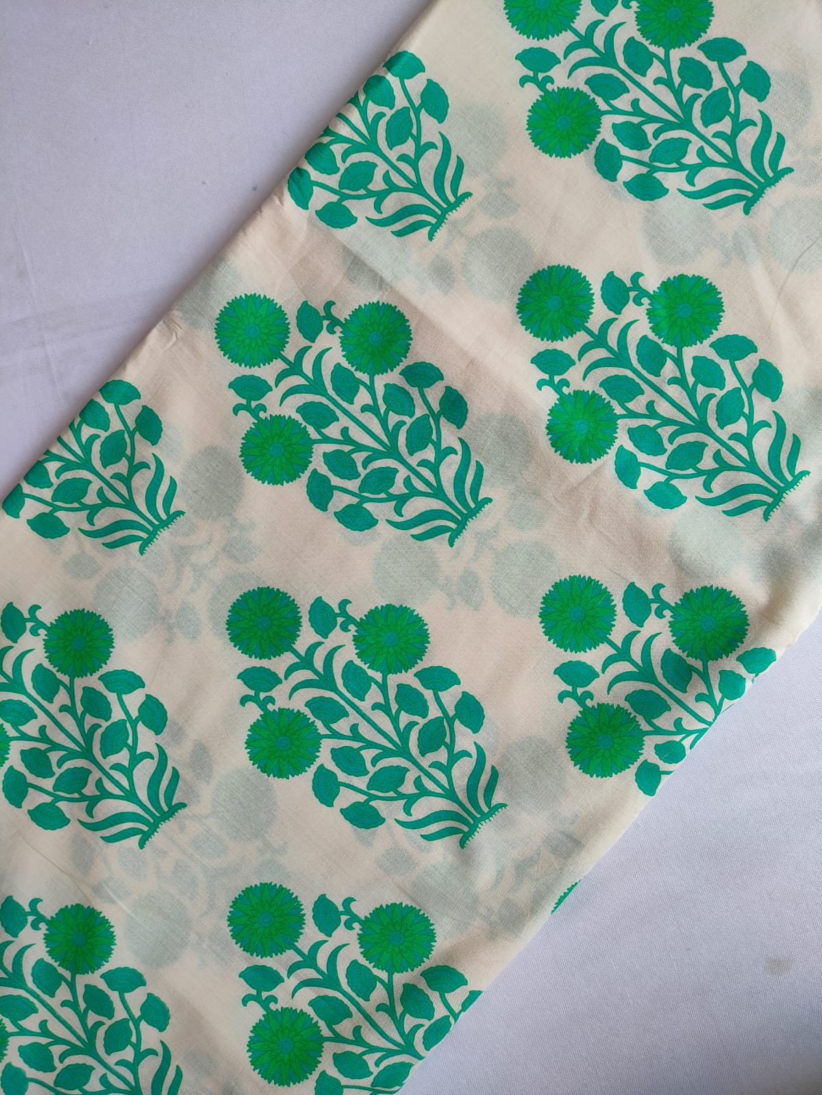 Pure Cotton Fabric In Running Length - JBJV40