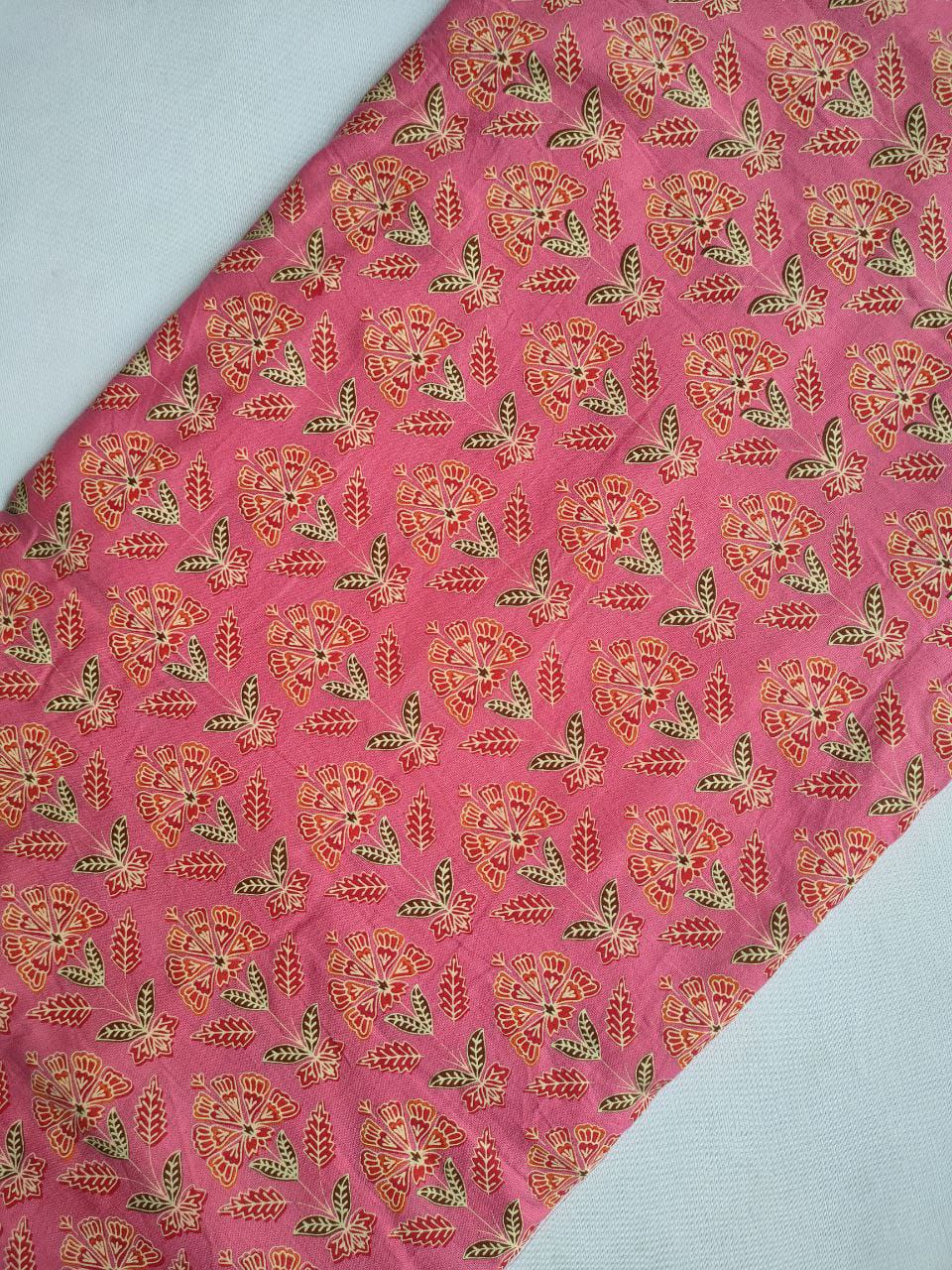 Sanganeri Print Pure Cotton Fabric - JBRS5