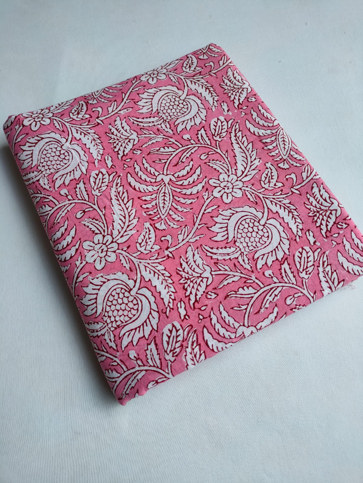 Pure Cotton Hand Block Printed Fabric - JBTO12