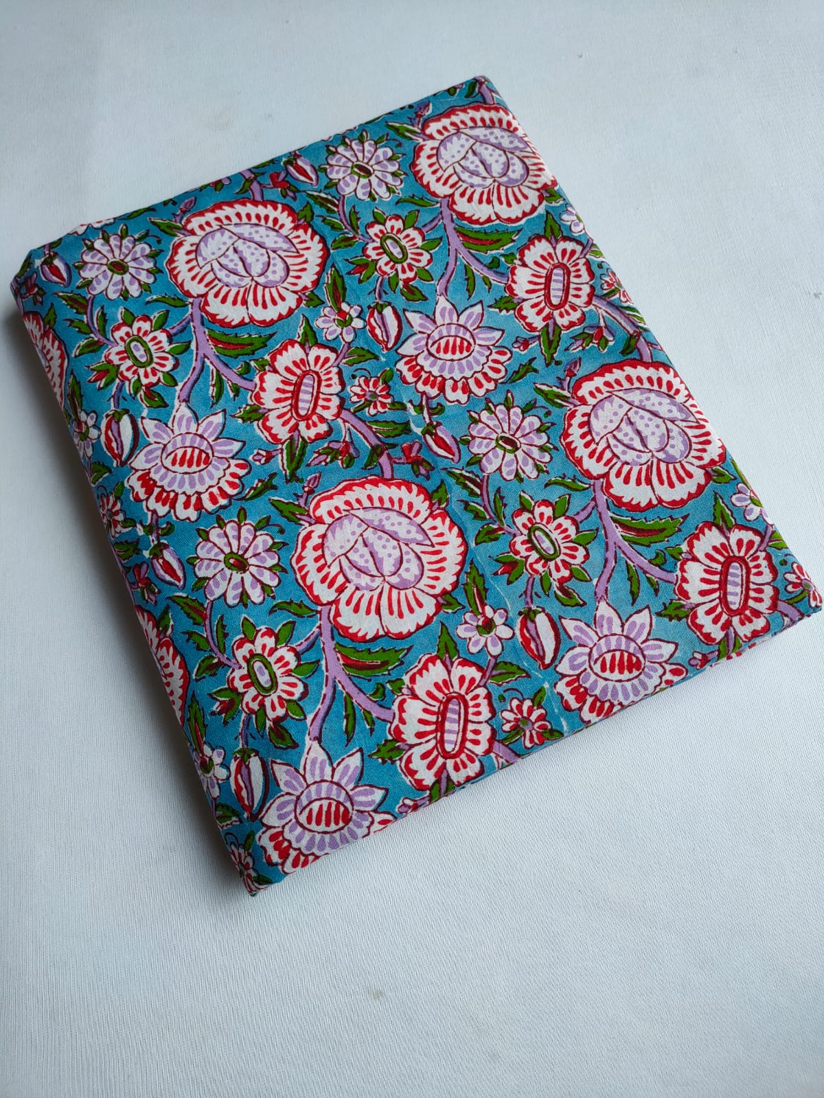 Pure Cotton Hand Block Printed Fabric - JBTO29