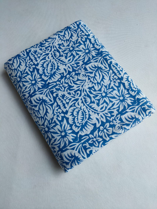 Pure Cotton Hand Block Printed Fabric - JBTO40