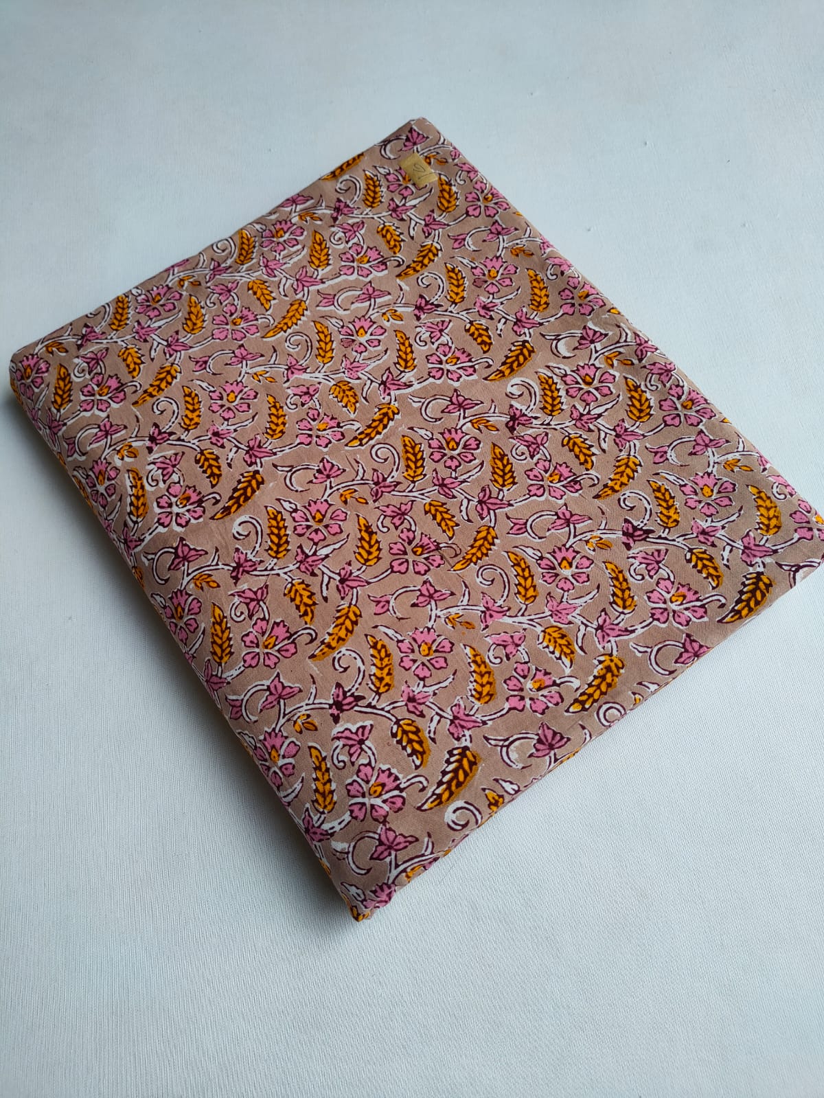 Pure Cotton Hand Block Printed Fabric - JBTO7