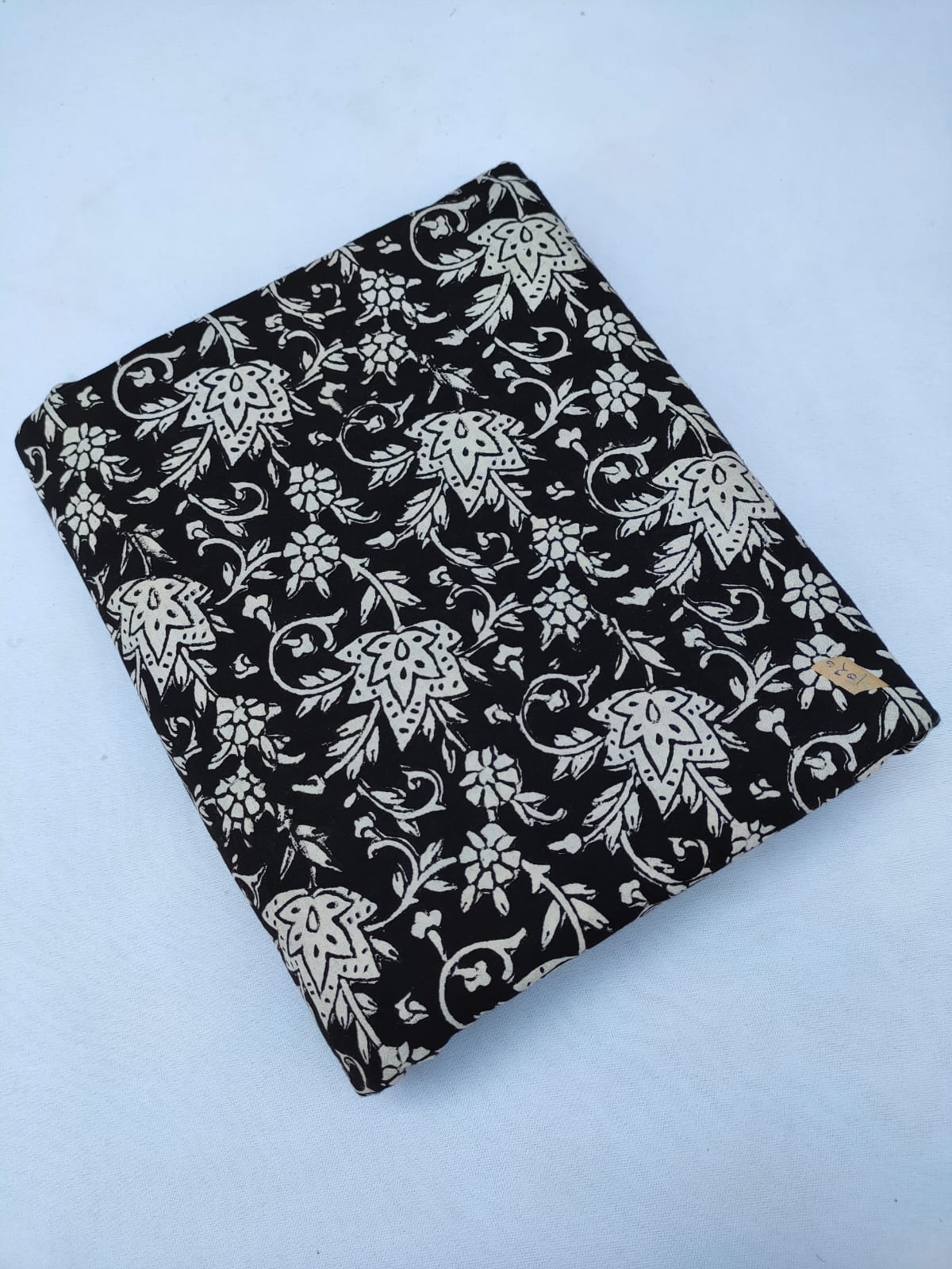 Pure Cotton Hand Block Printed Fabric - JBOR110